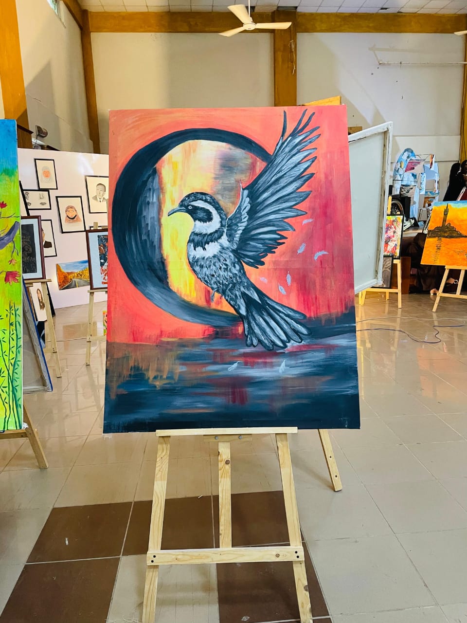Untitled (Bird in Flight)